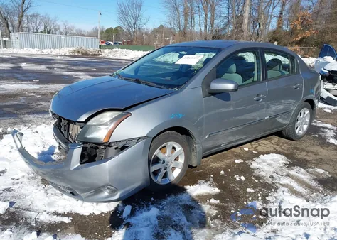 2012 Nissan Sentra 2.0 S z USA, uszkodzony, nr VIN 3N1AB6AP1CL731155